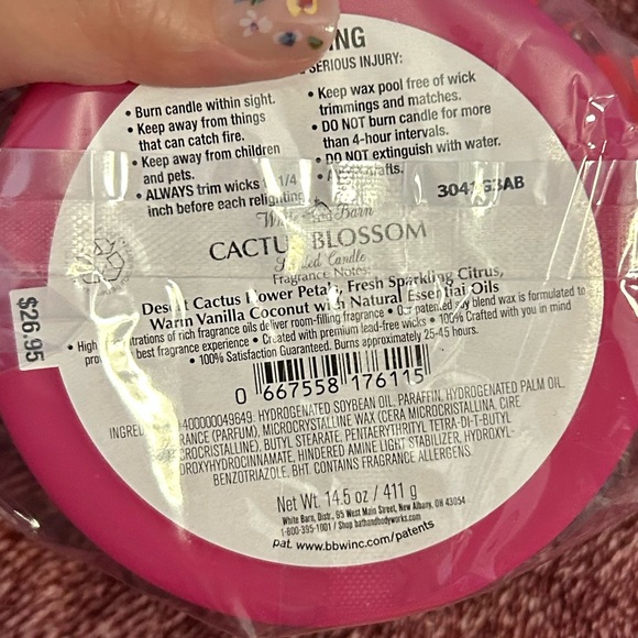 Brand new BW Candle Cactus Blossom - Picture 2 of 6